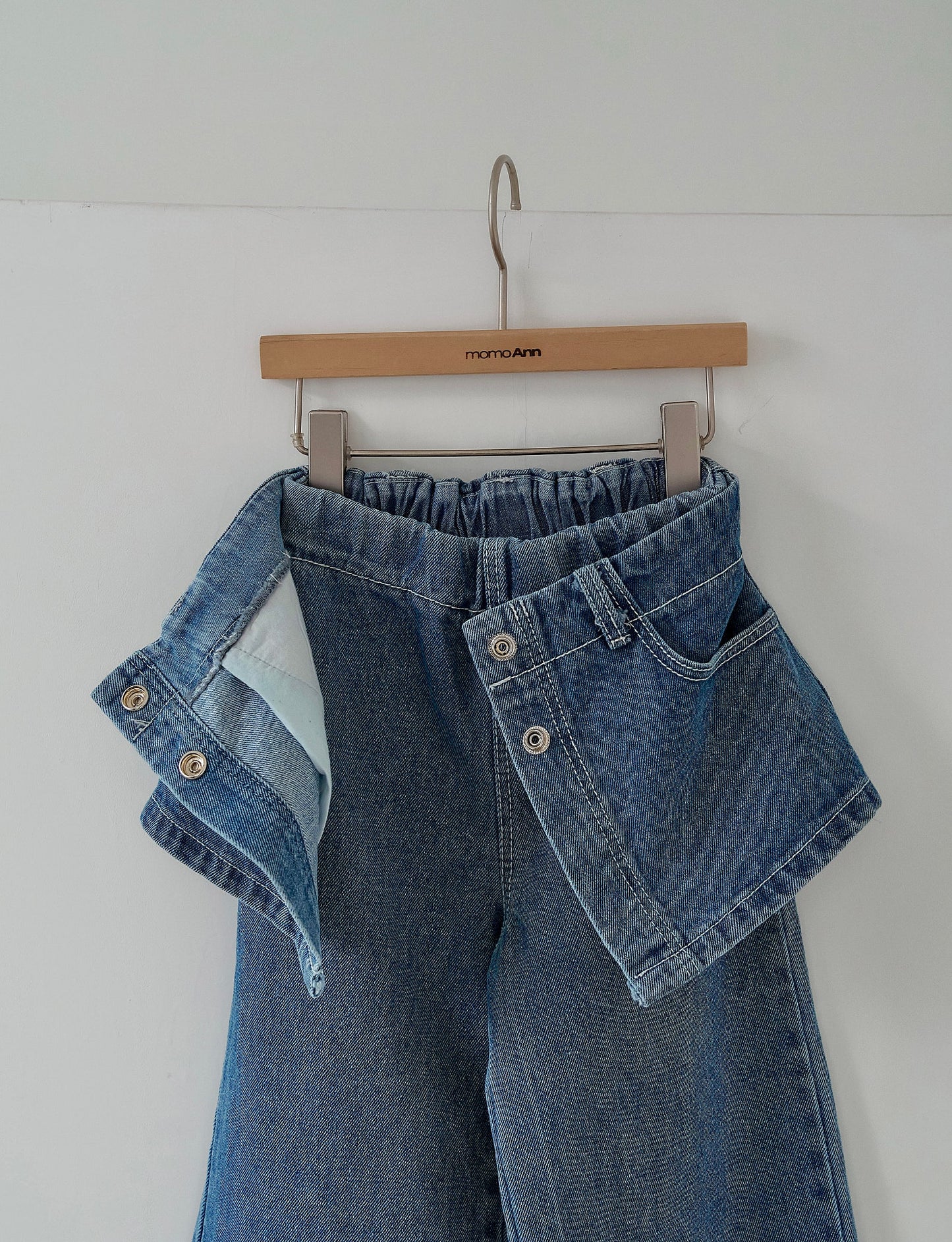 Wrap Heart Denim Jeans